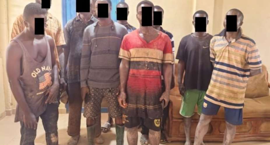 Ten suspects remanded over illegal mining near ECG high tension poles in Obuasi