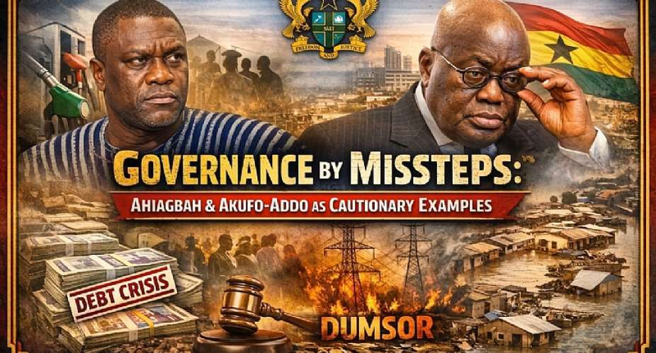 Governance by Missteps: Ahiagbah and AkufoAddo as Cautionary Examples