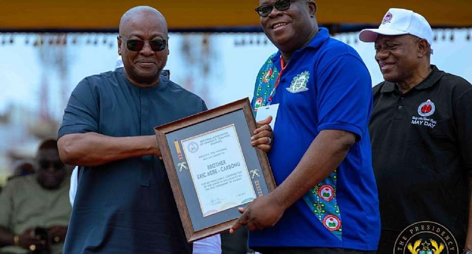 2026 May Day: I will let the economic growth filter down to your pockets –  Mahama assures Ghanaian workers