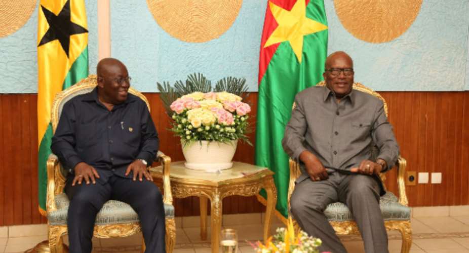 Akufo-Addo arrives in Burkina Faso; will discuss railways, agric, water