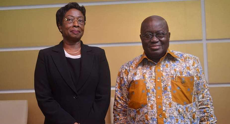 Sophia Akuffo a ‘worthy successor’ to Georgina Wood – Akufo-Addo