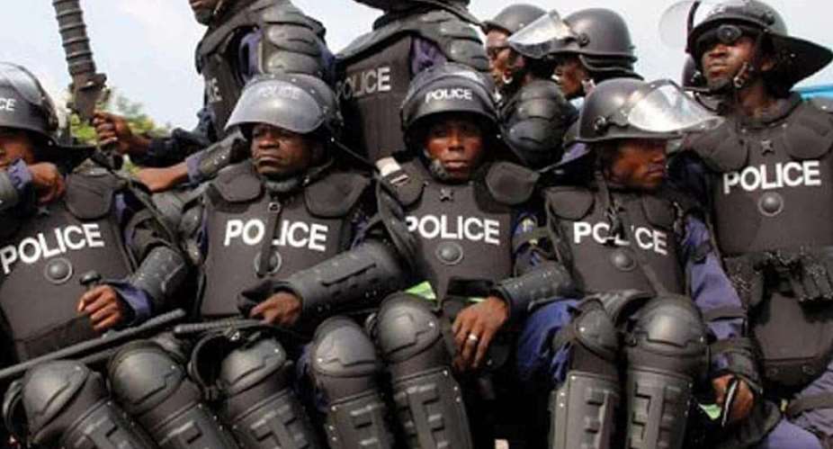 Police Storm Obuasi Over Protest Against COVID-19 Isolation Centre
