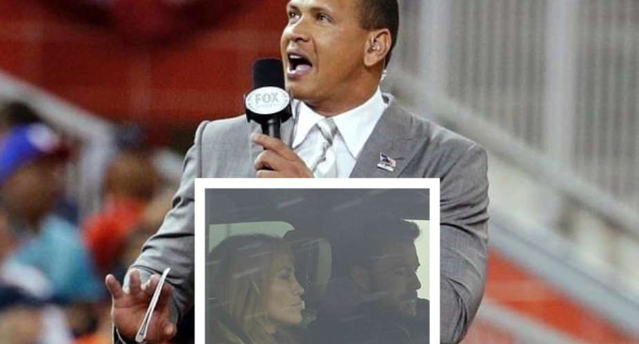 A-Rod. INSET: Inset: JLo and Ben Affleck