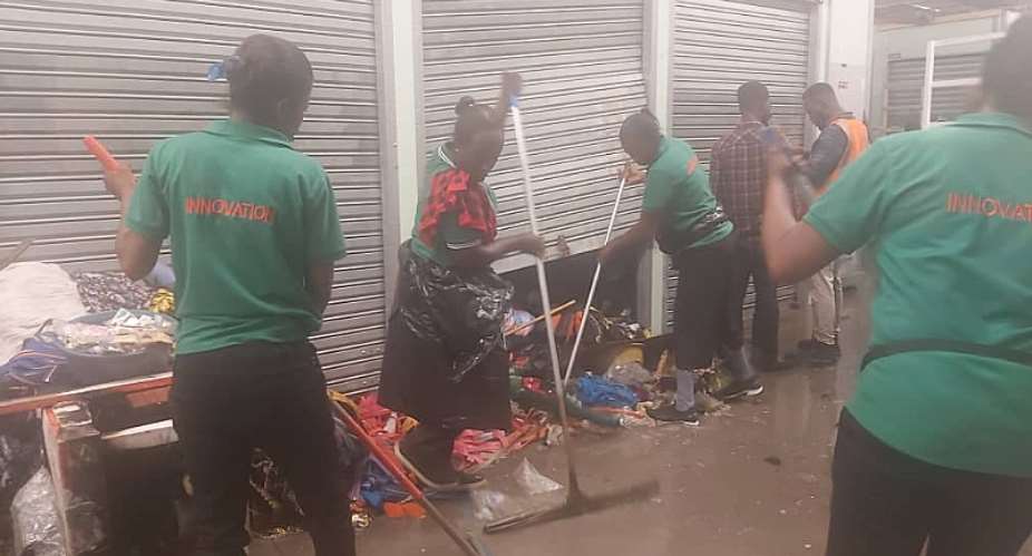 New Kejetia market closed down for investigation into fire incident