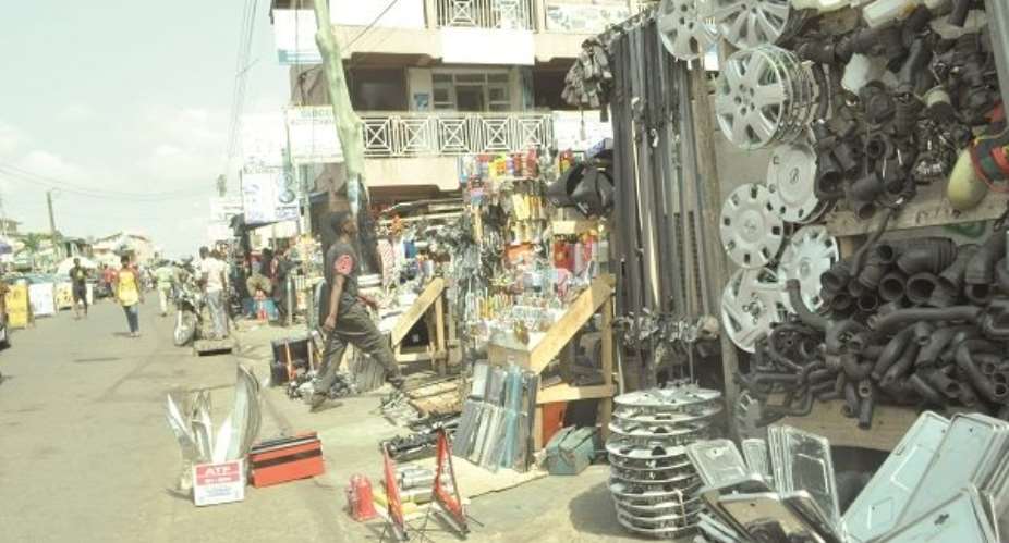 Abossey Okai Spare Parts Dealers Association accepts relocation to Afienya