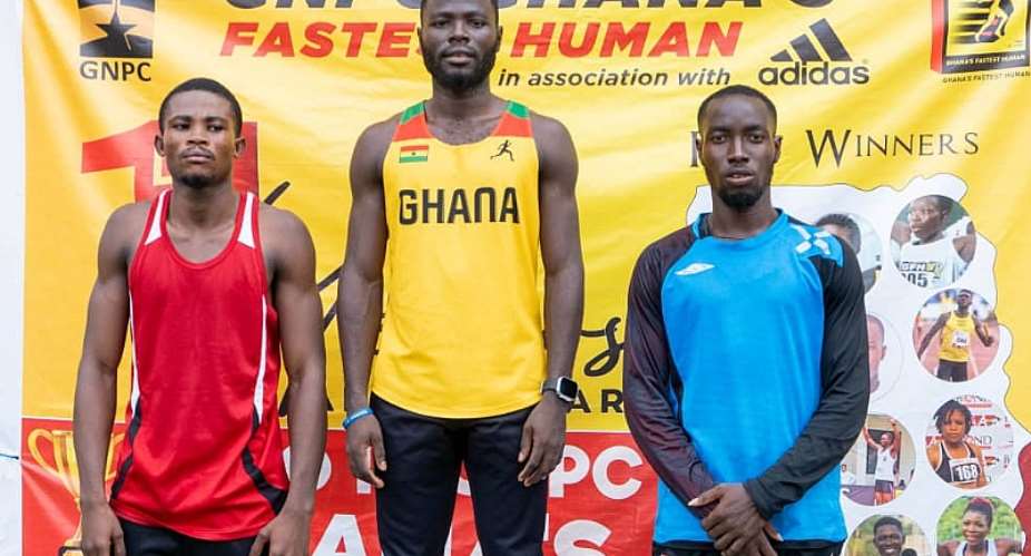 Edwin Gadayi and Janet Mensah rule 2024 GNPC Ghana Fastest Human in Tamale