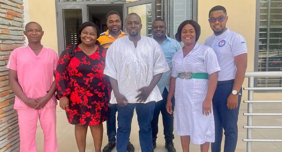MCE meets with new Medical Doctor to enhance healthcare services in Dambai