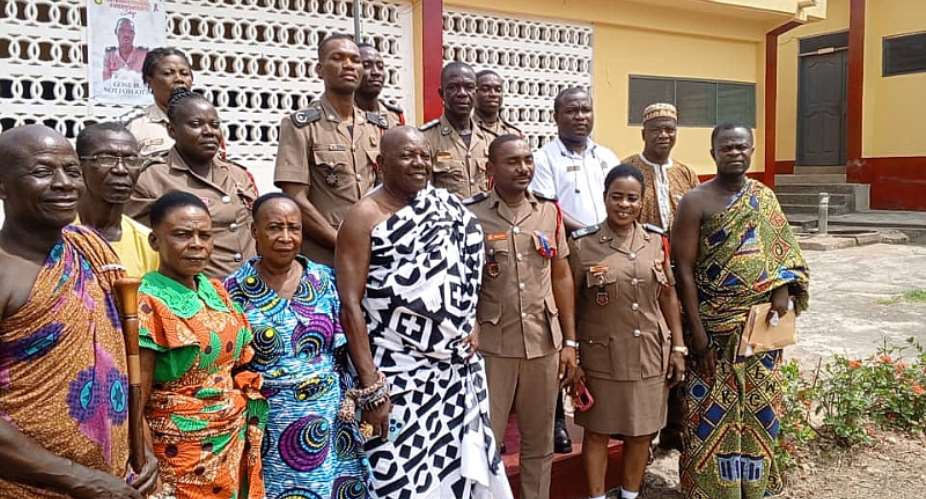 Agona West Firefighters rely on Okada as fire tenders grounded
