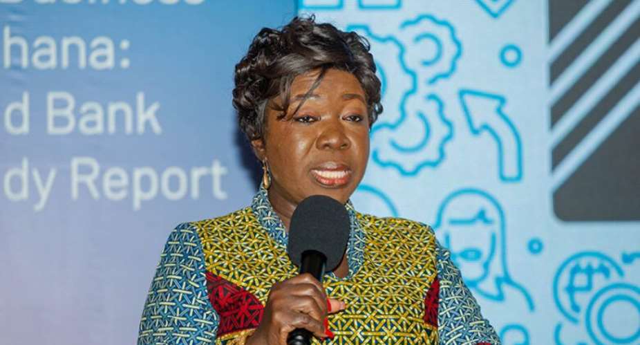 Minister for Trade, Industry and Agribusiness, Elizabeth Ofosu-Adjare