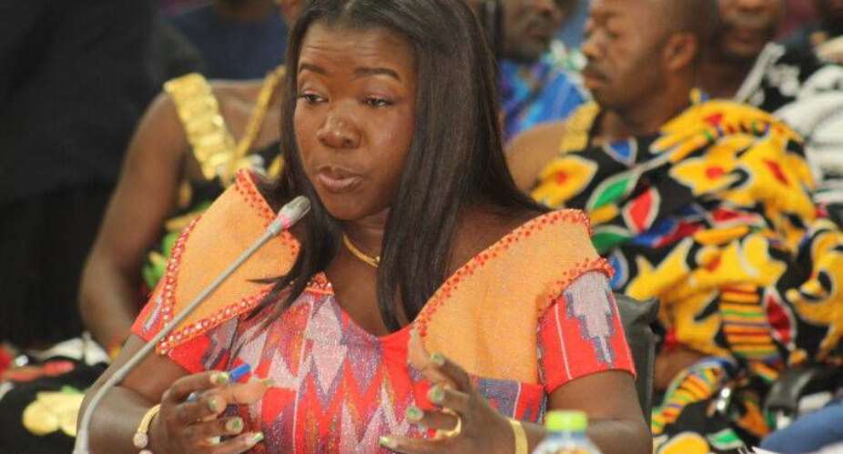Minister for Trade, Industry and Agribusiness, Elizabeth Ofosu-Adjare