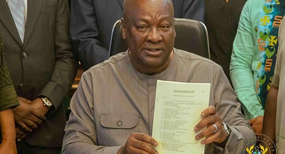 Legal Education Reform Act a game-changer for Ghanas justice system — Mahama