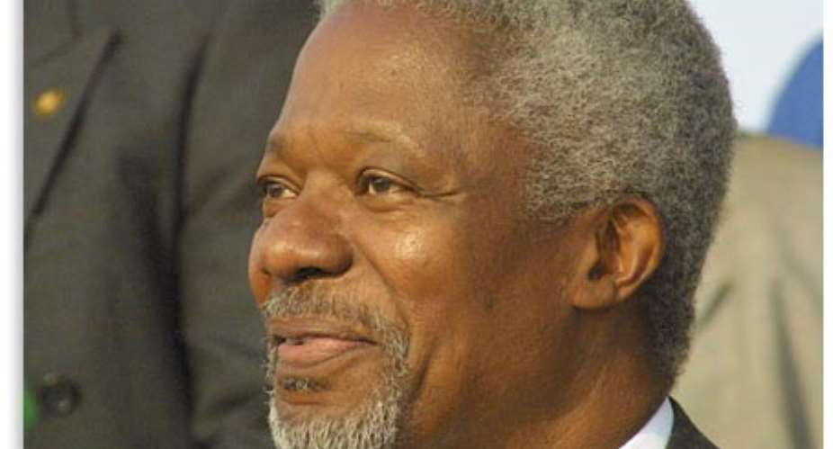 U.N. members applaud Kofi Annan