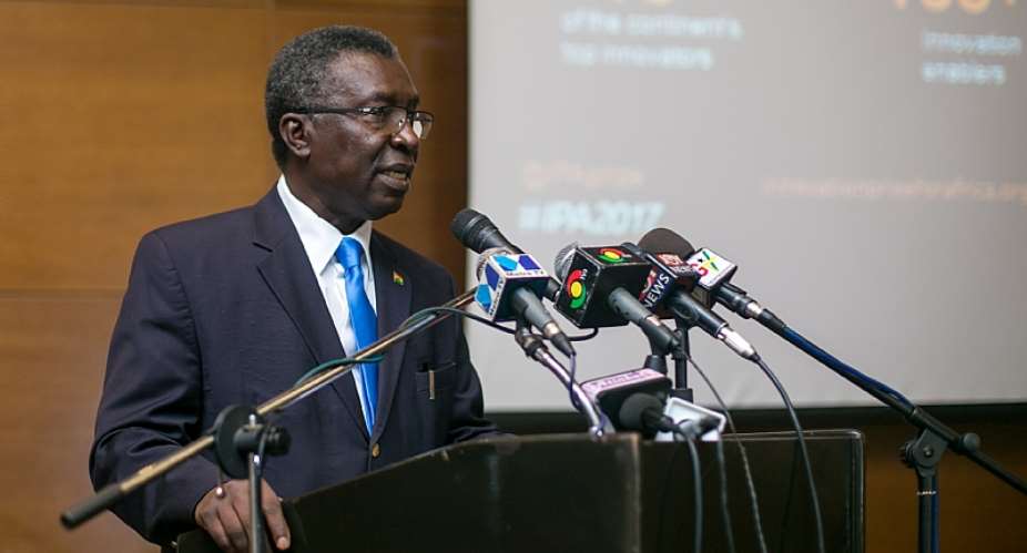 Prof. Kwabena Frimpong-Boateng, Minister of the Environment, Science, Technology and Innovation
