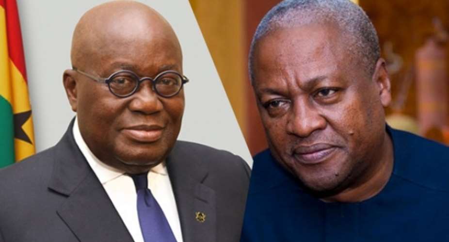 Akufo-Addo edges Mahama on the infrastructural debate: Why the Green Book was a hoax!