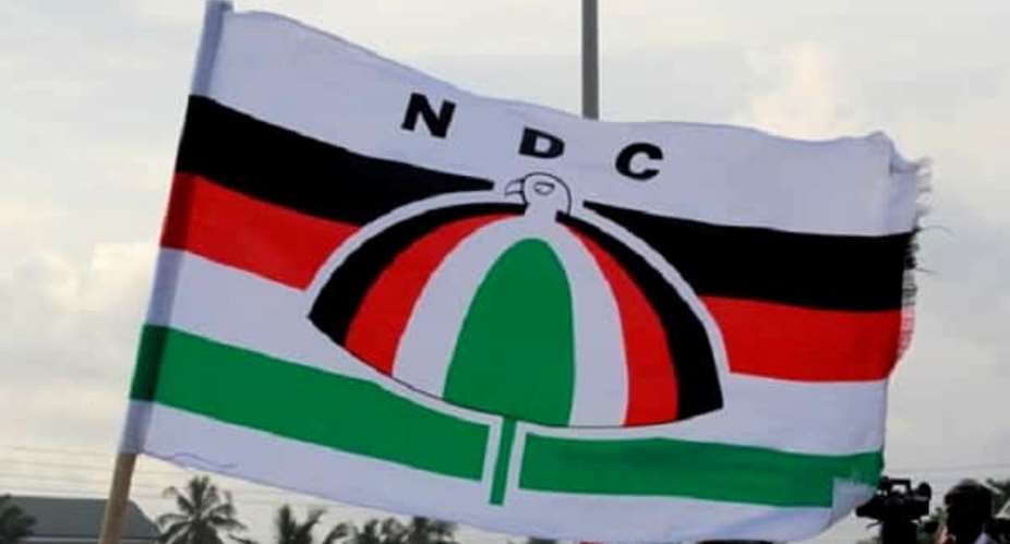 NDC primaries: Uproar as agents of  Krowor aspirants spray money on delegates in queue