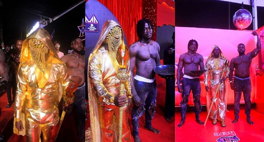 Okyeame Kwame Turns TGMA Red Carpet Into Powerful AntiGalamsey Protest