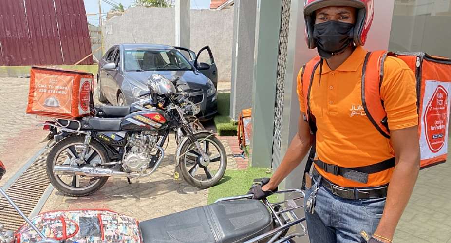 Impacting lives through e-commerce, the story of a young delivery agent in Accra