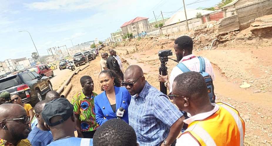 Roads Minister calls for institutional collaboration to address perennial Weija-Kasoa mudslide