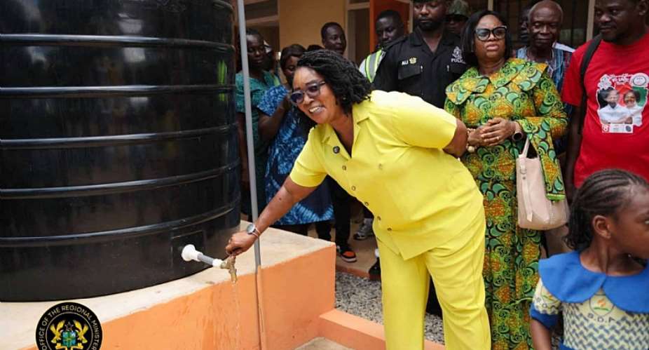 Eastern Regional Minister commissions 11 DACF projects in Birim Central