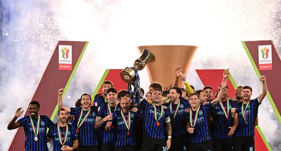 Inter Milan win Italian Cup to secure domestic double
