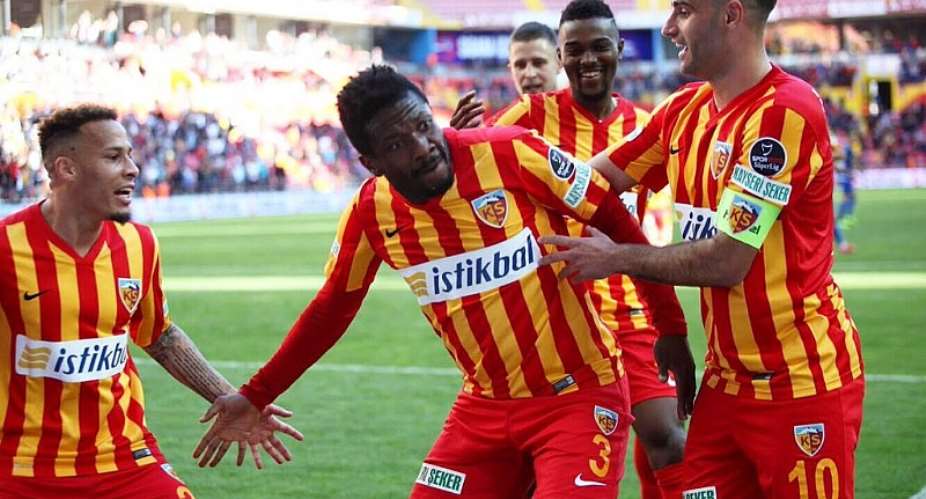 Injury-Prone Asamoah Gyan To Get Contract Extension At Kayserispor