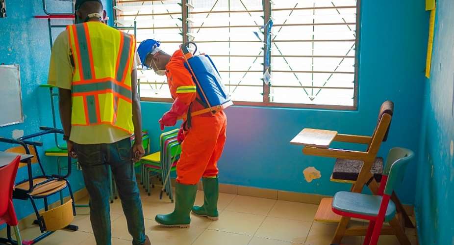 Dansworld Undertakes Disinfection, Fumigation Of Churches And Schools