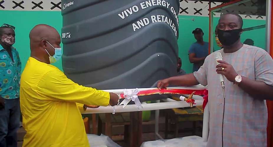 COVID-19: Vivo Energy And Retailers Install Water Storage Facilities At Lorry Parks And Markets
