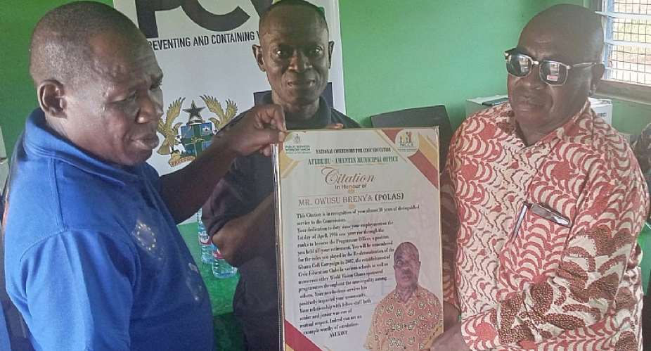 Atebubu NCCE honours retired staff