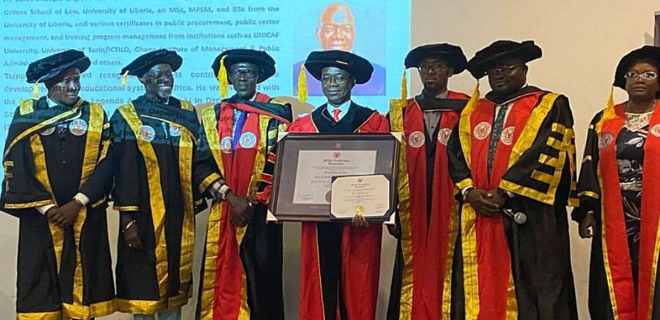 Pastor Blessed Uzochikwa, Anurag Saxena, 5 others receive Honorary Doctorate from Myles Leadership University
