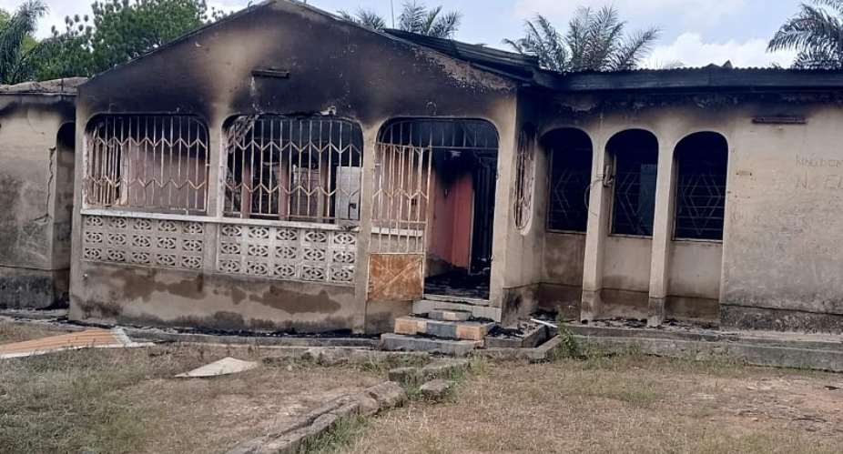 A/R: Woman burnt to death as ‘mentally unstable’ sons set house ablaze at Abuakwa Manhyia