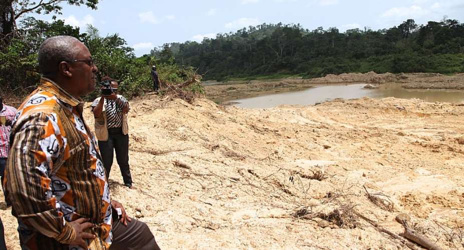 Illegal mining: We cannot afford to lose our precious natural resources to the greed of few individuals – Mahama