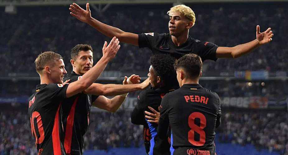 Barcelona crowned La Liga champions as Yamal screamer helps down rivals Espanyol