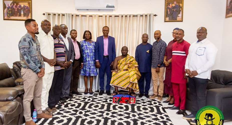 Sunyani Technical University officials call on Sunyanihene