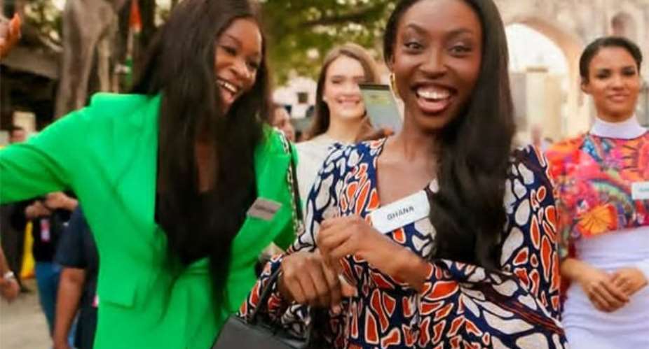 Miss Ghana 2025 shines at Miss World Street Walk
