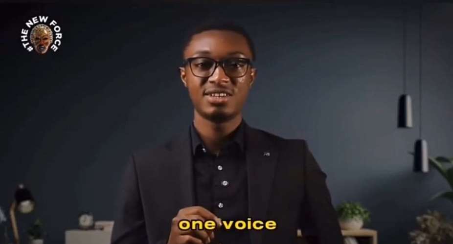 Lead Economic Analyst for the New Force political movement, Hubert Baidoo