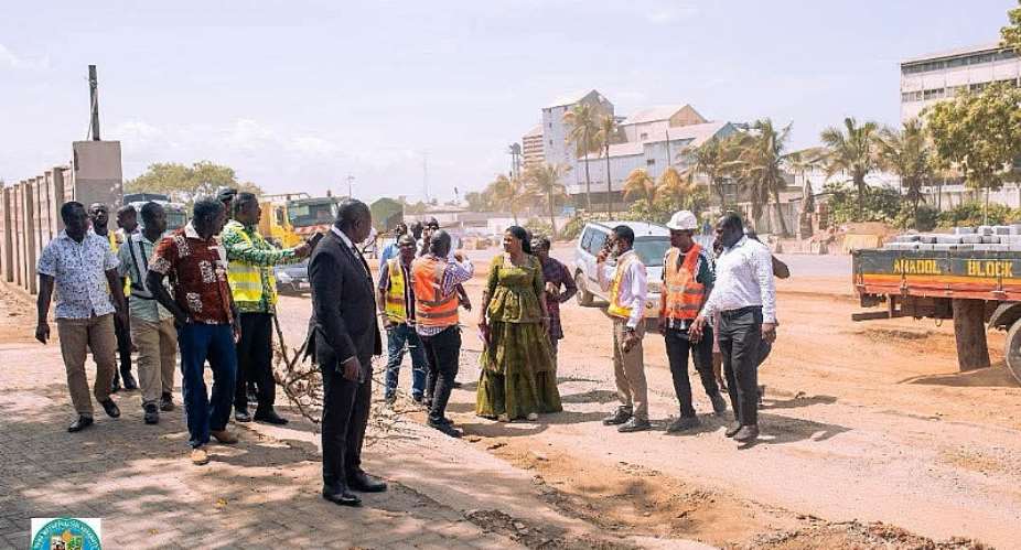Tema MCE Ebi Bright initiates emergency repairs on deplorable harbour road