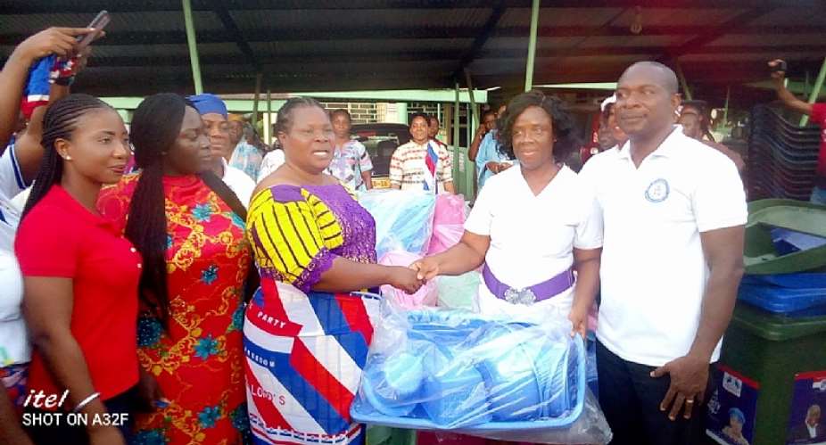 NPP Women's Wing celebrate Mother's Day with new mothers in Volta and Oti