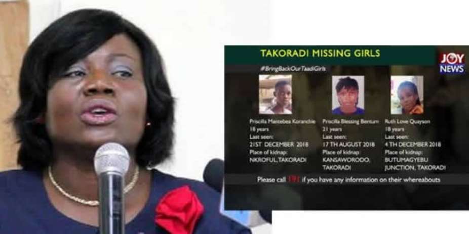COP Tiwaa Addo-Danquah has come under fire for comments on the missing girls