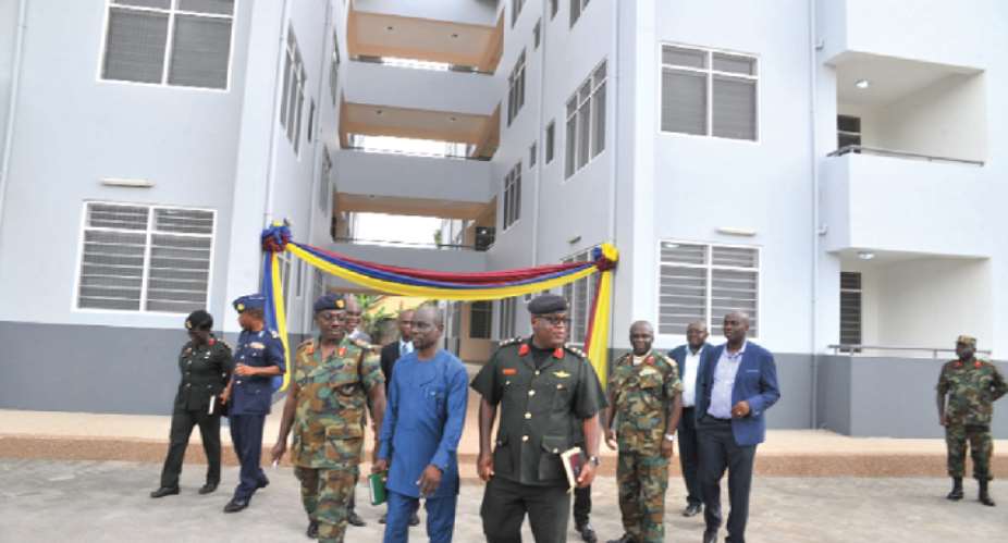 Govt Prioritises Accommodation For Armed Forces Personnel – Major Derrick Oduro