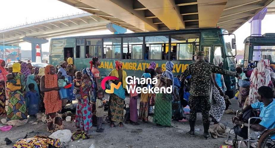 Ghana Immigration Service rounds up foreign street beggars in parts of Accra