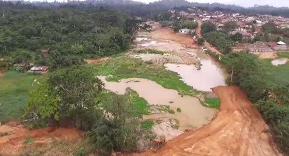 Illegal Mining devastates Asante Akyem Benimase community amid calls for urgent government action