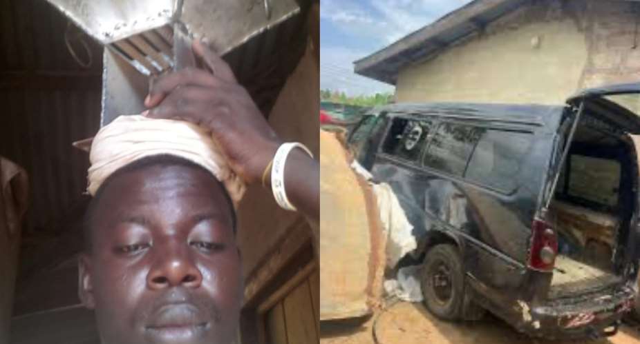 Odumase police on manhunt for carjacking ringleader who turns stolen cars into coal pots