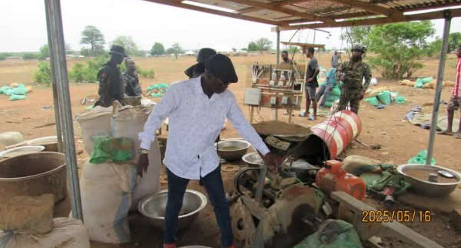 Regional minister leads taskforce to illegal mining sites
