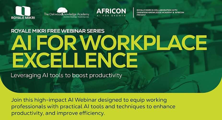 Hundreds join Royale Mikri’s AI for workplace excellence webinar as demand for practical AI skills grows