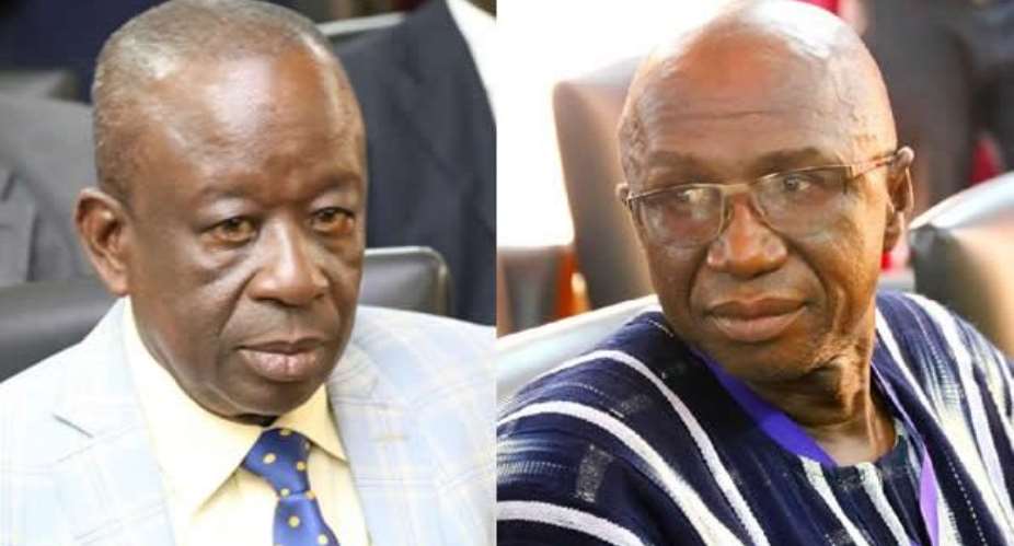 Albert Kan Dapaah and Ambrose Dery, Ministers for National Security and the Interior