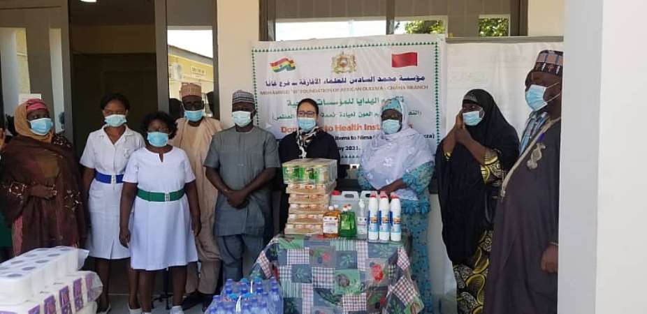 Mohammed VI Foundation donates to Nima Polyclinic