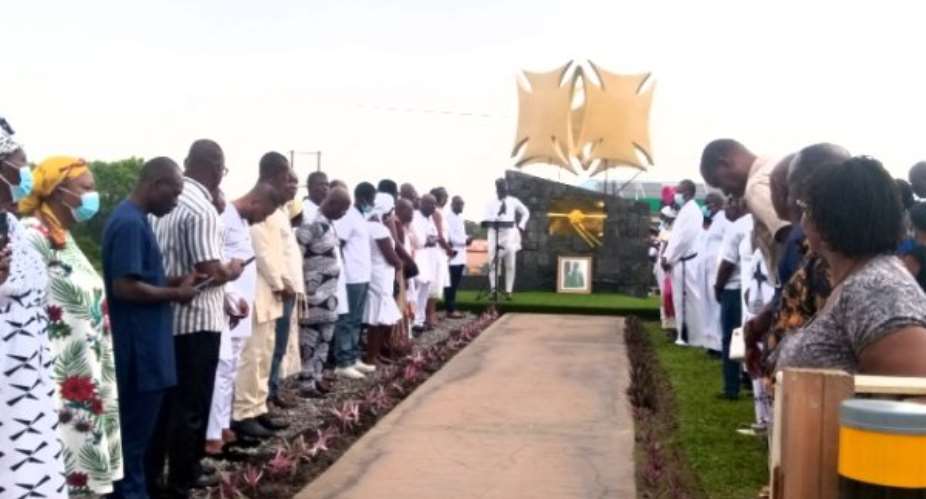 PV Obeng Roundabout unveiled at Tema community three to mark the eighth anniversary