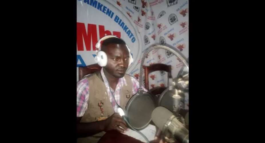Soldiers with the DRC military have made multiple death threats against journalist and Radio Communautaire Amkeni Biakato director Parfait Katoto. (Photo: Courtesy of Parfait Katoto)