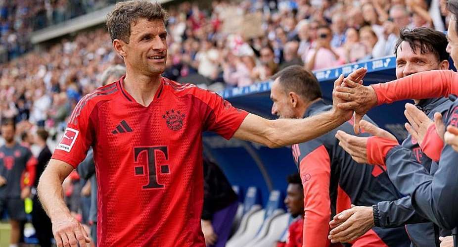 Getty ImagesImage caption: Muller is Bayern Munichs third highest scorer of all time