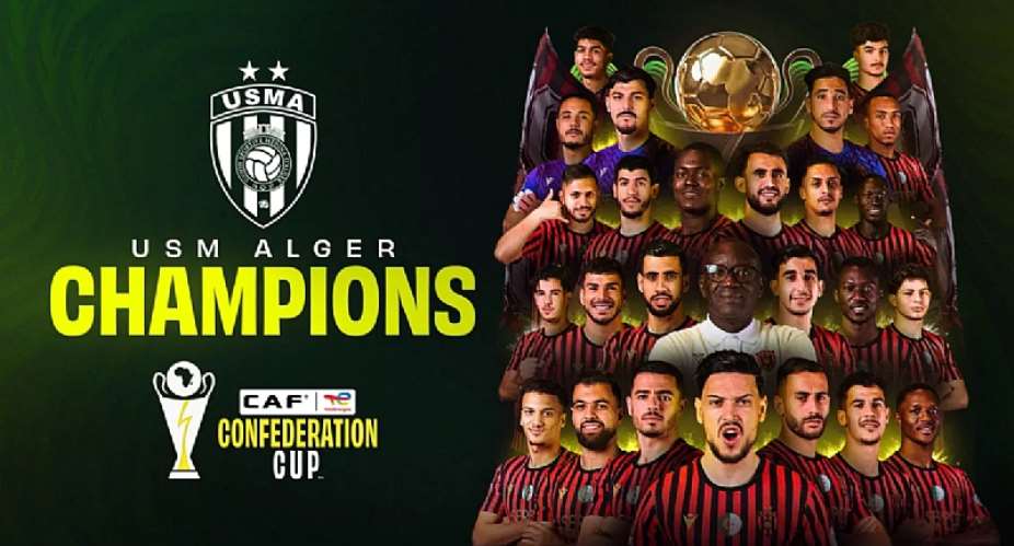 USM Alger crowned CAF Confederation Cup champions after epic penalty victory over Zamalek